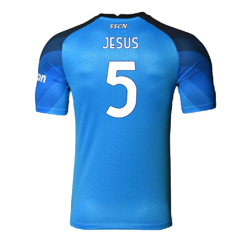 Napoli 2022-23 Player Issue Home Shirt (L) (Excellent) (Jesus 5)_1