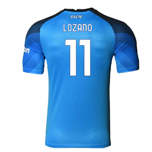 Napoli 2022-23 Player Issue Home Shirt (L) (Excellent) (Lozano 11)_1