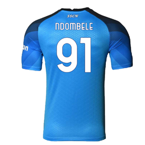 Napoli 2022-23 Player Issue Home Shirt (L) (Very Good) (Ndombele 91)_1