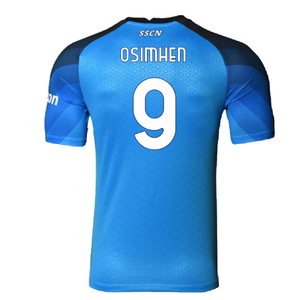 Napoli 2022-23 Player Issue Home Shirt (S) (Very Good) (Osimhen 9)_1