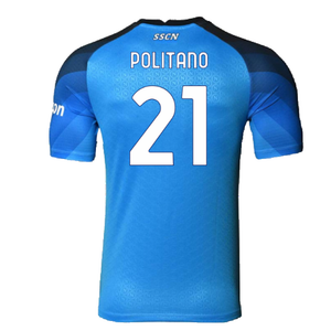 Napoli 2022-23 Player Issue Home Shirt (L) (Excellent) (Politano 21)_1