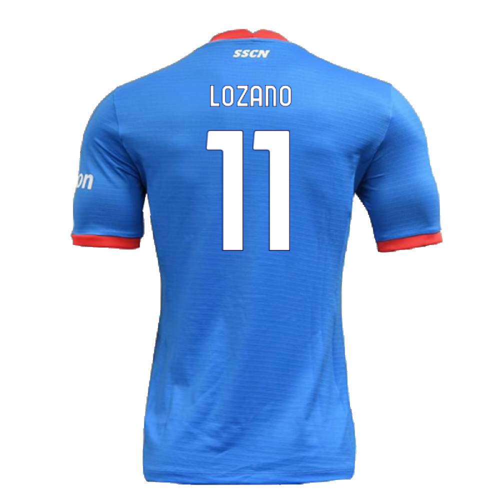 Napoli 2022-23 Special Edition Christmas Shirt (S) (Excellent) (Lozano 11)_1