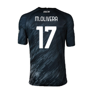 Napoli 2022-23 Third Shirt (M) (Excellent) (M.Olivera 17)_1