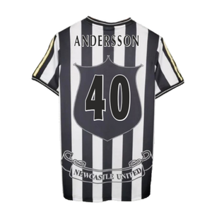 Newcastle United 1997-99 Home Shirt (XL) (Excellent) (Andersson 40)_1