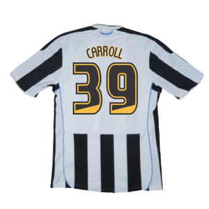 Newcastle United 2009-10 Home Shirt (S) (Excellent) (Carroll 39)_1