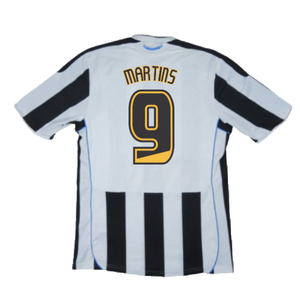 Newcastle United 2009-10 Home Shirt (S) (Excellent) (Martins 9)_1