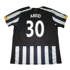 Newcastle United 2014-15 Home Shirt (L) (Good) (Abeid 30)_1