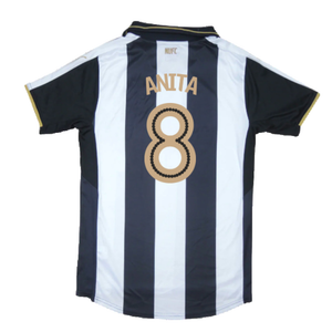 Newcastle United 2016-17 Sponsorless Home Shirt (M) (Excellent) (Anita 8)_1