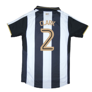 Newcastle United 2016-17 Sponsorless Home Shirt (M) (Excellent) (Clark 2)_1