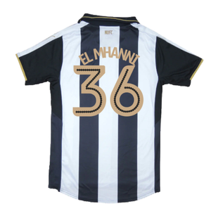 Newcastle United 2016-17 Sponsorless Home Shirt (M) (Excellent) (El Mhanni 36)_1