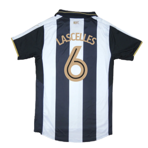 Newcastle United 2016-17 Sponsorless Home Shirt (M) (Excellent) (Lascelles 6)_1