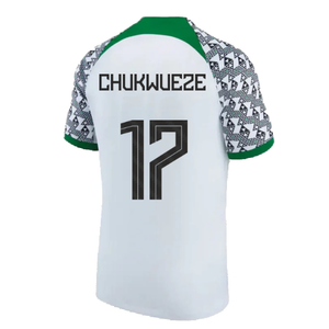 Nigeria 2021-2023 Away Shirt (M) (Excellent) (CHUKWUEZE 17)_1