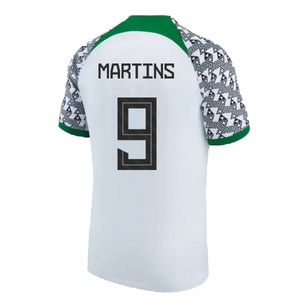 Nigeria 2021-2023 Away Shirt (L) (MARTINS 9) (Excellent)_1