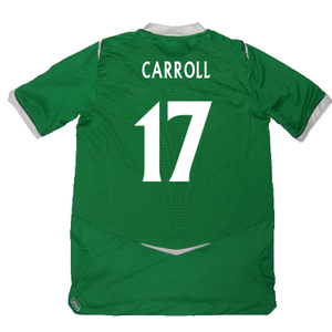 Northern Ireland 2008-09 Home Shirt (L) (Excellent) (Carroll 17)_1