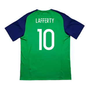 Northern Ireland 2016-17 Home Shirt (S) (Excellent) (Lafferty 10)_1