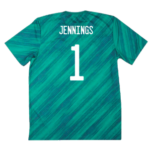 Northern Ireland 2020-2021 Home Shirt (L) (Mint) (JENNINGS 1)_1