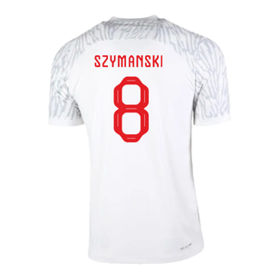 Poland 2022-23 Home Shirt (XLB (7-8y)) (Excellent) (Szymanski 8)_1