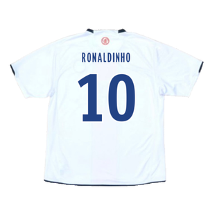 PSG 2007-08 Away Shirt (L) (Fair) (RONALDINHO 10)_1