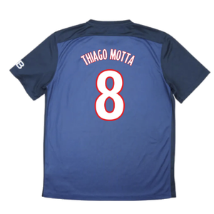 PSG 2015-16 Home Shirt (XL) (Mint) (Thiago Motta 8)_1