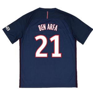 PSG 2016-17 Home Shirt (L) (Excellent) (Ben Arfa 21)_1