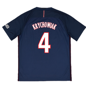 PSG 2016-17 Home Shirt (M) (Good) (Krychowiak 4)_1