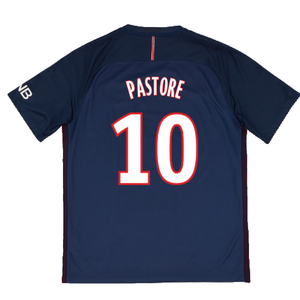 PSG 2016-17 Home Shirt (S) (Very Good) (Pastore 10)_1