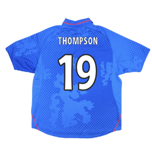 Rangers 2002-2003 Home Shirt (S) (Excellent) (Thompson 19)_1