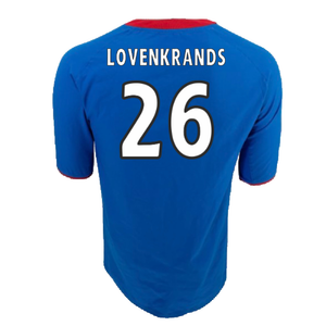 Rangers 2003-2004 Home Shirt (XXL) (Excellent) (Lovenkrands 26)_1