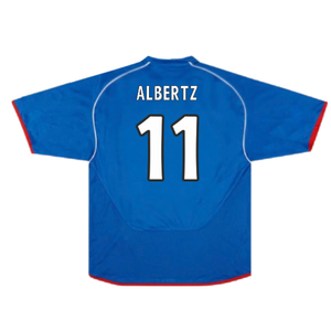 Rangers 2005-06 Home Shirt (XL) (Very Good) (ALBERTZ 11)_1