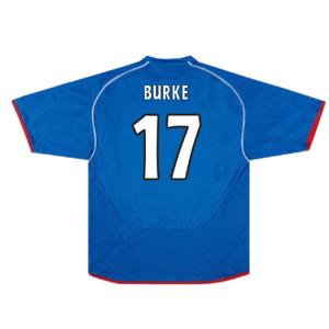 Rangers 2005-06 Home Shirt (Very Good) (Burke 17)_1