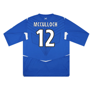 Rangers 2008-09 Home L/S Shirt (M) (Excellent) (McCulloch 12)_1