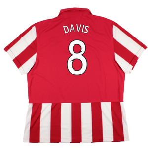 Rangers 2010-2011 Away Shirt (Sponsorless) (L) (Good) (Davis 8)_1