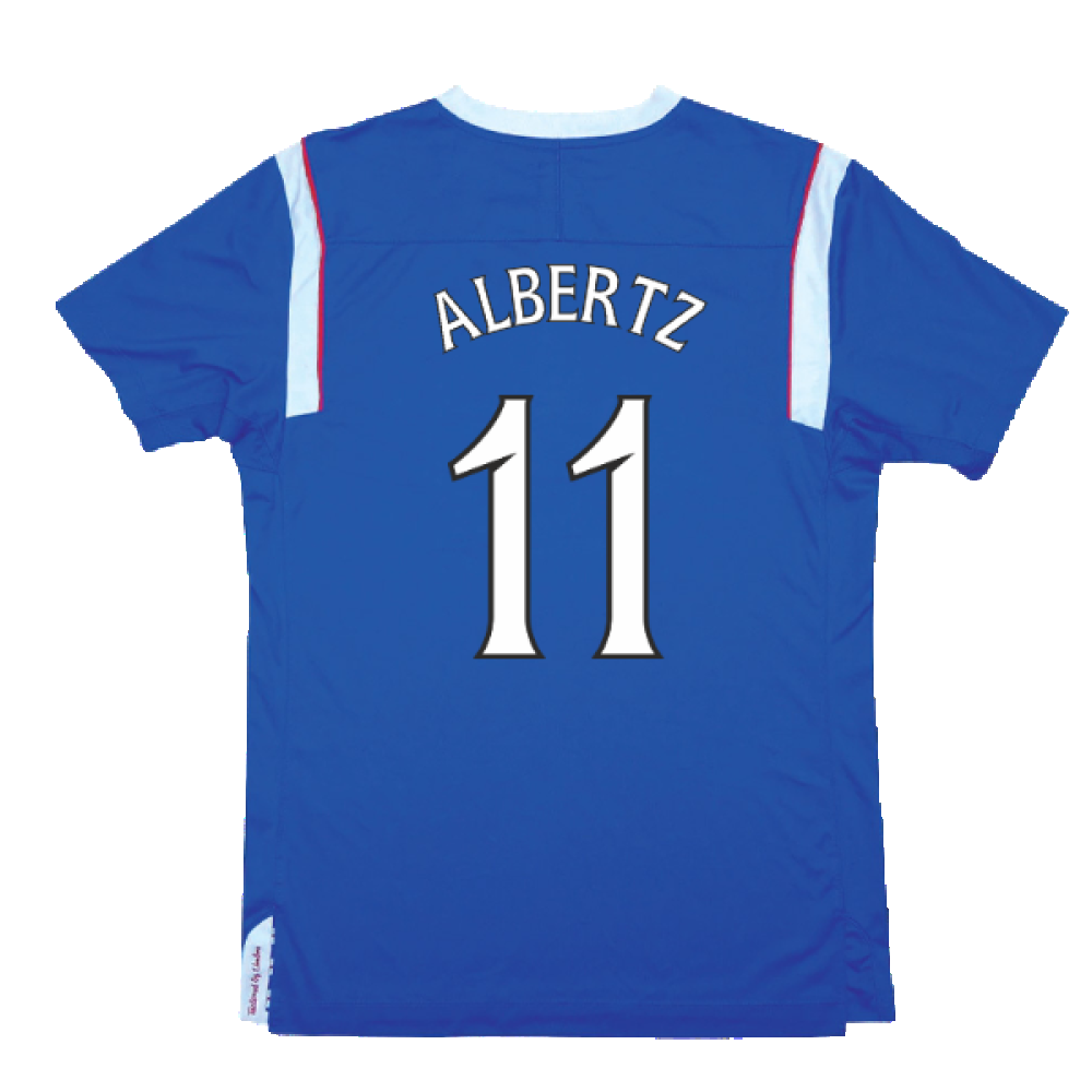 Rangers 2011-12 Home Shirt (Very Good) (Albertz 11)_1