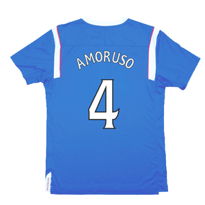 Rangers 2011-12 Home Shirt (M) (Excellent) (Amoruso 4)_1