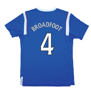 Rangers 2011-12 Home Shirt (S) (Excellent) (Broadfoot 4)_1