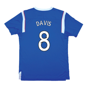 Rangers 2011-12 Home Shirt (Good) (Davis 8)_1