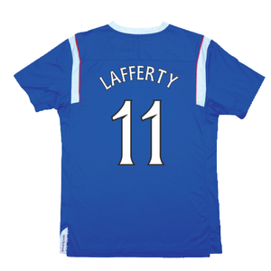 Rangers 2011-12 Home Shirt (Very Good) (Lafferty 11)_1