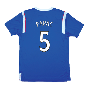 Rangers 2011-12 Home Shirt (S) (Excellent) (Papac 5)_1