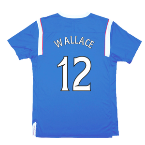 Rangers 2011-12 Home Shirt (M) (Excellent) (Wallace 12)_1