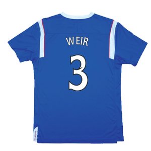 Rangers 2011-12 Home Shirt (L) (Very Good) (Weir 3)_1