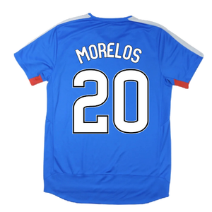 Rangers 2015-16 Home Shirt ((Excellent) S) (MORELOS 20)_2