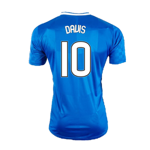 Rangers 2016-17 Home Shirt (S) (Excellent) (Davis 10)_1