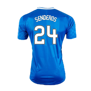 Rangers 2016-18 Home Shirt (M) (Very Good) (Senderos 24)_1