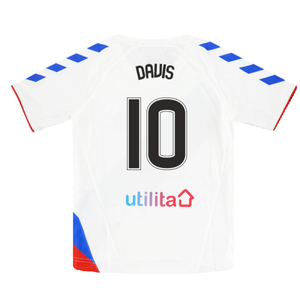 Rangers 2018-19 Away Shirt (S) (Very Good) (Davis 10)_1