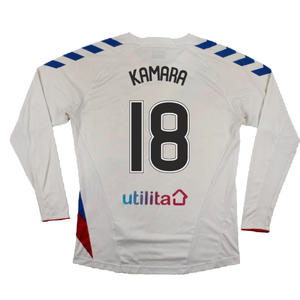 Rangers 2018-19 Long Sleeve Away Shirt (XS) (Excellent) (Kamara 18)_1