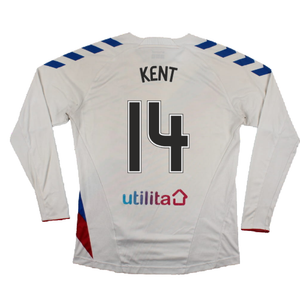 Rangers 2018-19 Long Sleeve Away Shirt (XS) (Excellent) (Kent 14)_1