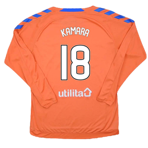 Rangers 2018-19 Long Sleeve Third Shirt (S) (Excellent) (Kamara 18)_1