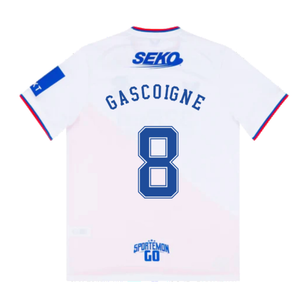 Rangers 2022-23 Away Shirt (M) (GASCOIGNE 8) (Mint)_1