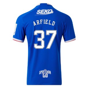 Rangers 2022-23 Home Shirt (3XL) (ARFIELD 37) (Mint)_1