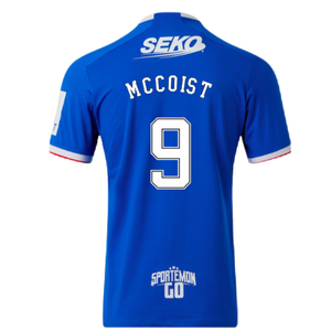 Rangers 2022-23 Home Shirt (XXL) (Mint) (MCCOIST 9)_1